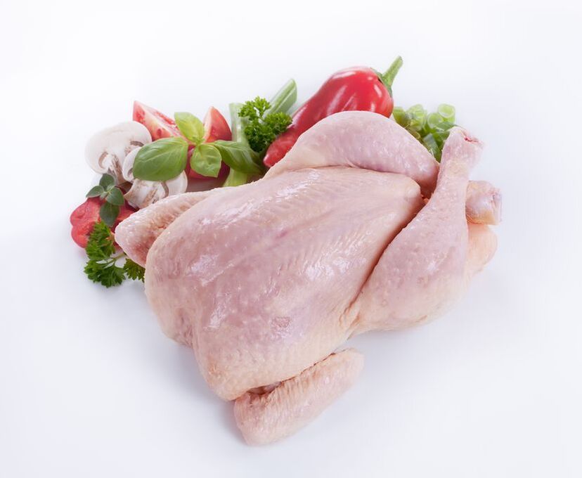 Il terzo giorno della dieta 6 petali, puoi mangiare pollo in quantità illimitate. 